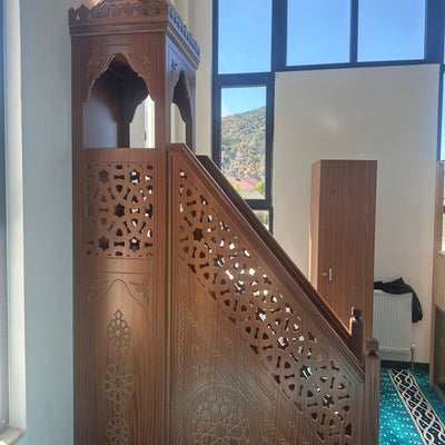 Modüler Cami Mimberi - 5 Basamaklı Profesyonel Tasarım