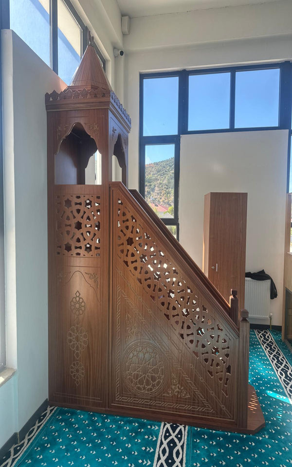 Modüler Cami Mimberi - 5 Basamaklı Profesyonel Tasarım