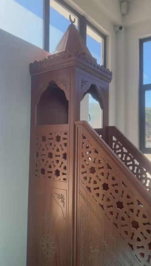 Modüler Cami Mimberi - 5 Basamaklı Profesyonel Tasarım